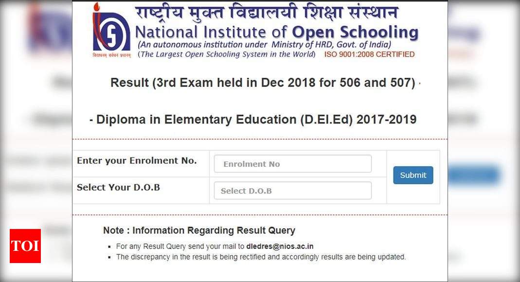 Nios deals deled result