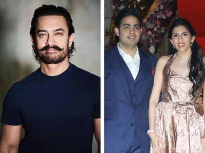 Aamir Khan dances with bride-to-be Shloka Mehta on 'Aati Kya Khandala'