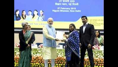 City’s Shweta Umre bags 1st prize in national contest