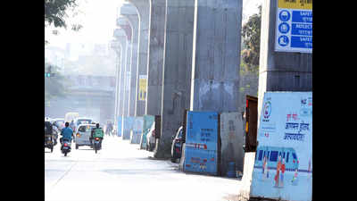 Pune: Metro barricades’ removal triggers safety concerns