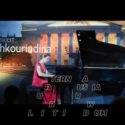 The pianist, all the way from Moscow