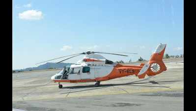 Helicopter taxi service launched between Shimla and Chandigarh