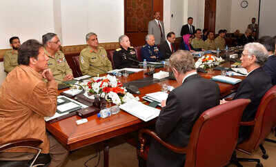 Pakistan politicians back PM Imran's peace initiative - The Times of India