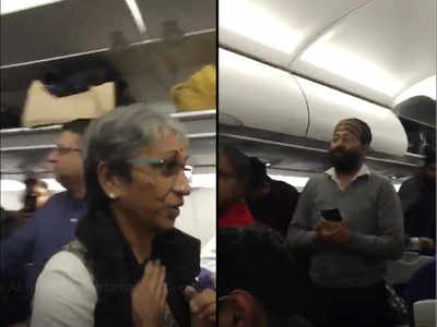 Watch: Wing commander Abhinandan's parents cheered and applauded by passengers in flight