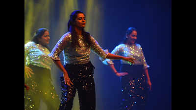 Archana performed at the anniversary celebrations of Spin dance studio