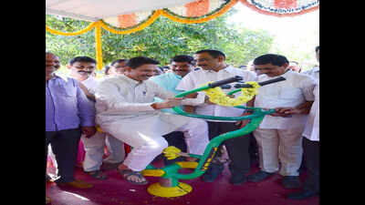 Gym, walking track inaugurated at Kadri Park