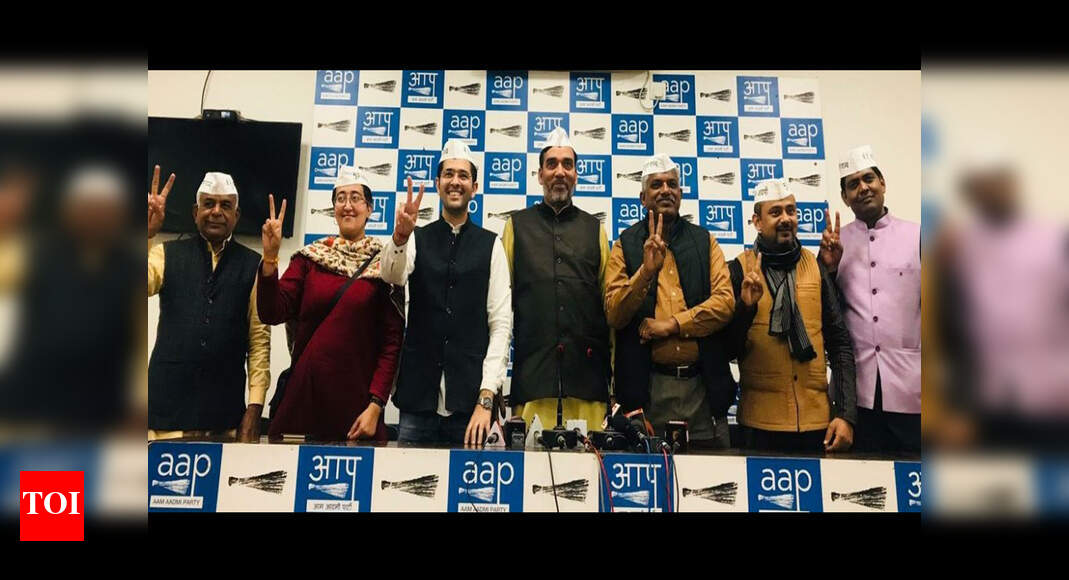 AAP candidate in Delhi 2019 AAP announces candidates for six Lok Sabha