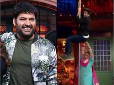The Kapil Sharma Show: Bharti Singh and Kartik Aaryan perform pole dance together, watch video