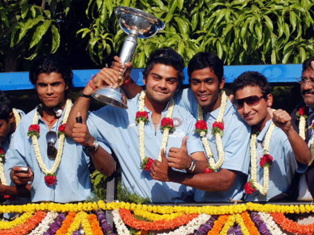 Today In 08 Virat Kohli Guided India To Under 19 World Cup Triumph Cricket News Times Of India