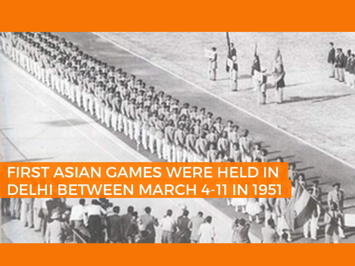 First Asian Games were held in Delhi between March 4-11 in 1951 | Sports -  Times of India Videos