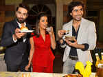 Vivian Dsena, Anita Hassanandani and Harshad Chopda