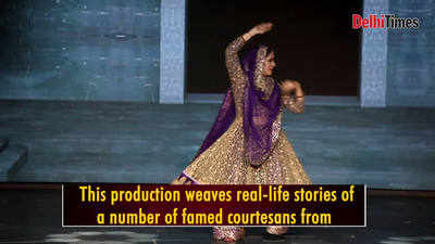Weaving the magic of courtesans on stage