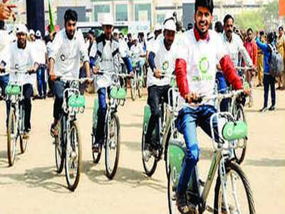 Now, rent a bicycle to pedal through Ranchi streets