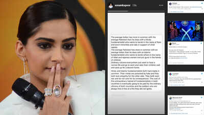 Balakot air strikes remark: Sonam Kapoor clarifies stand post heavy criticism
