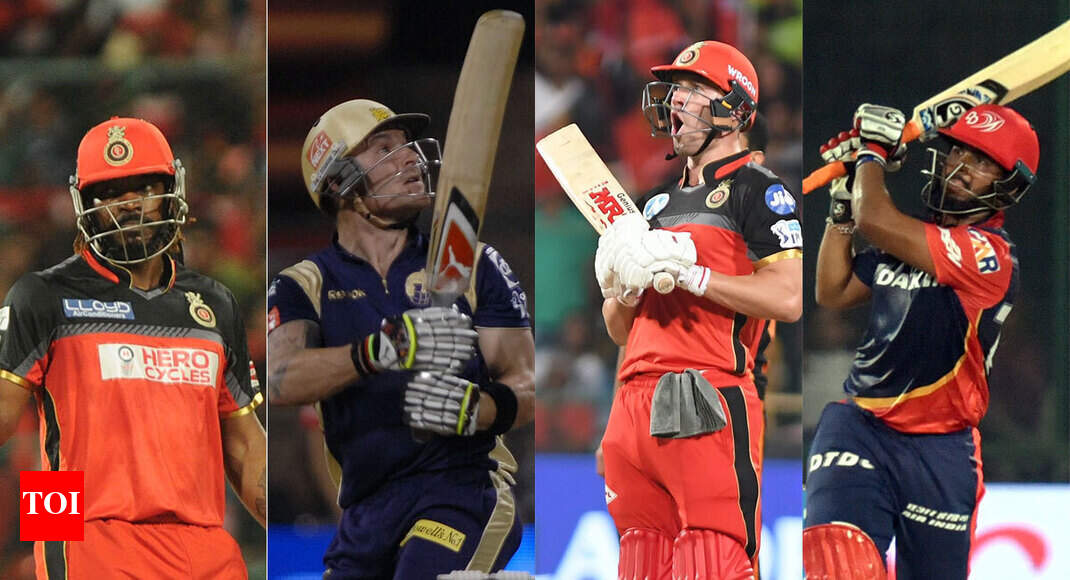 Highest individual score in IPL Top run scorer in an IPL innings
