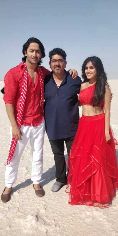 Shaheer Sheikh, Rhea Sharma shoot in Rann of Kutch for Yeh Rishta... spin-off