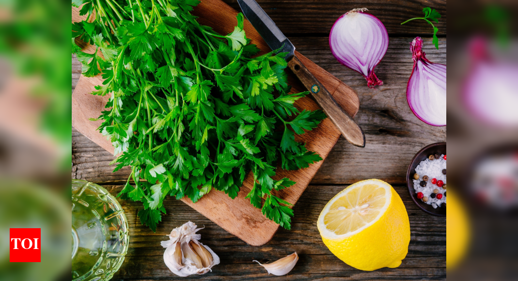 Here's why you should include parsley in your daily diet Times of India