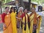 Bishali Ghosh, Malavika Mookharjee, Anindya Mitra, Shova Datta and Sulekha Hazra 