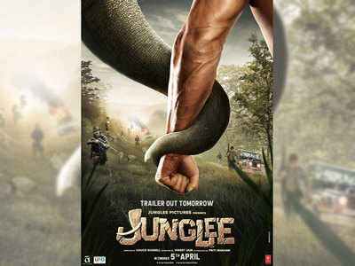 Ahead of 'Junglee' trailer launch, makers unveil new poster depicting Vidyut Jammwal's bond with his elephant friend Bhola
