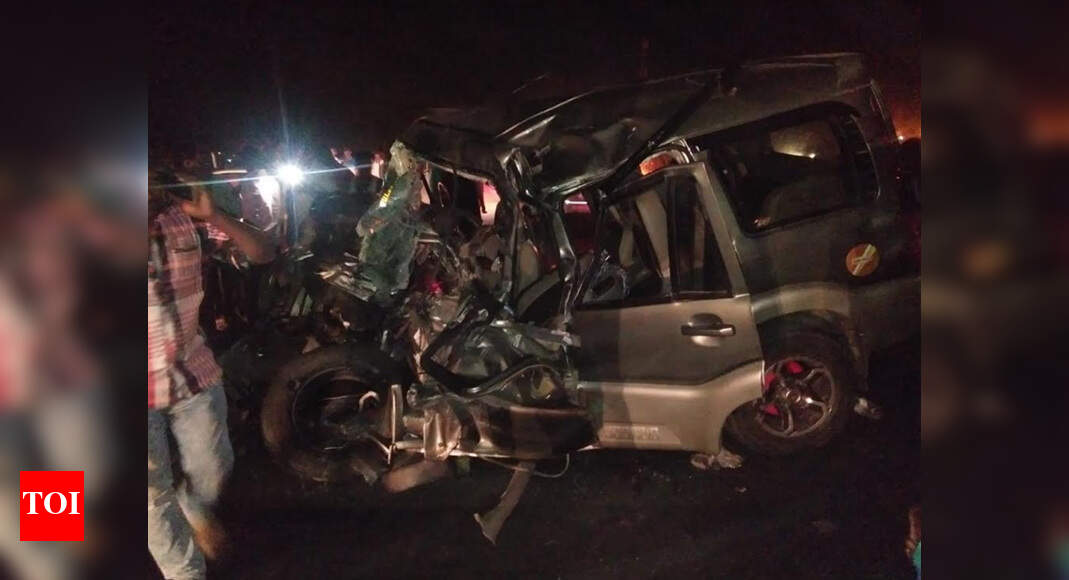 Five of a family killed in road accident in Bengaluru | Bengaluru News ...