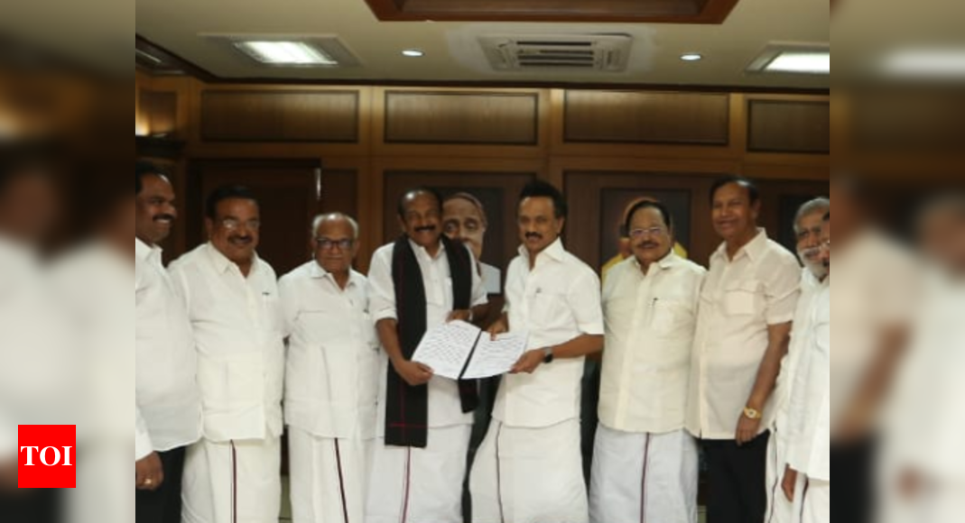 Lok Sabha elections: DMK completes seat-sharing pacts with allies, MDMK ...