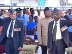 Air Force Station, Hakimpet awarded Colours by President Ram Nath Kovind