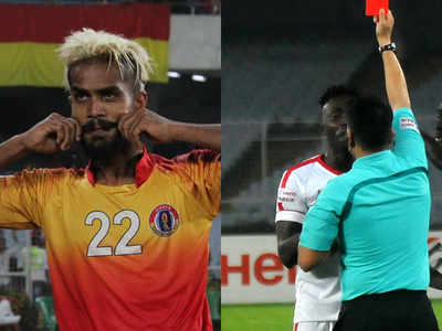 I-League: East Bengal's Jobby, Aizawl FC's Omolaja handed 6-match ban for spitting incident