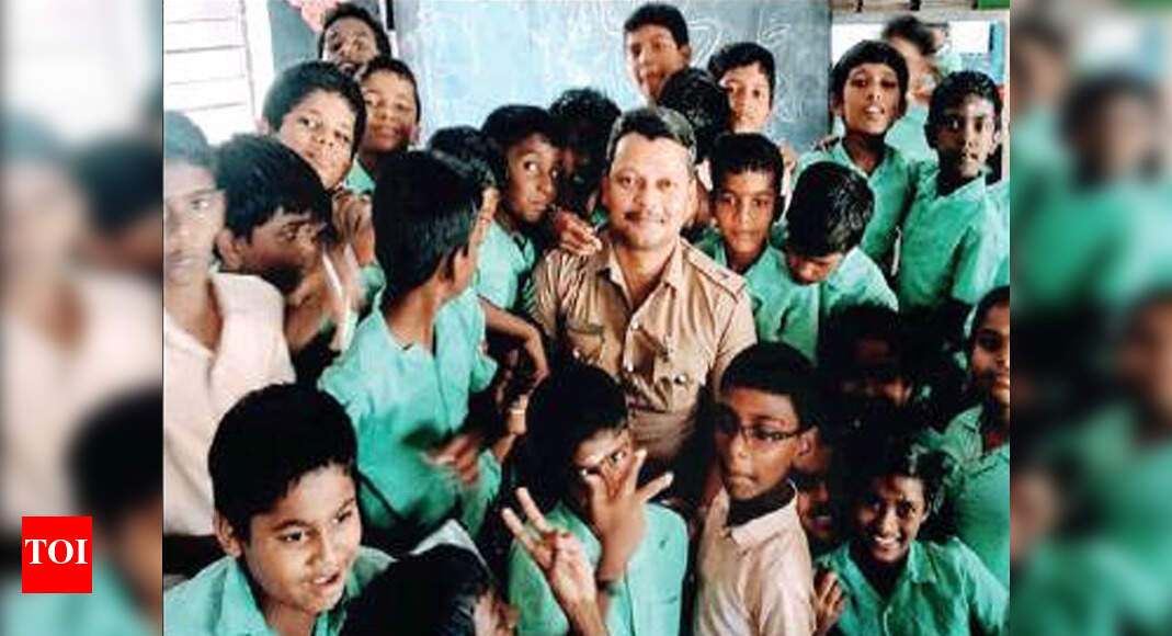 Chennai Cop Donates Two Months Salary To Government School Chennai 