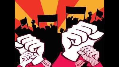 UoH students join Bharat Bandh against UGC roster system