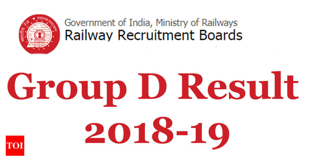 railway class exam result d Group candidate RRB D RRB exam result sheet of 2018: Score