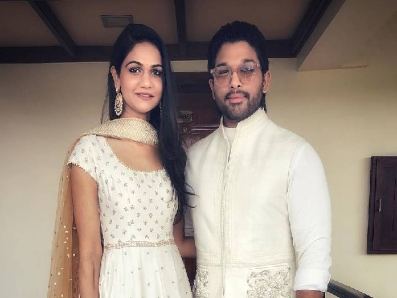 Photo: Allu Arjun celebrates eight years of togetherness with wife ...