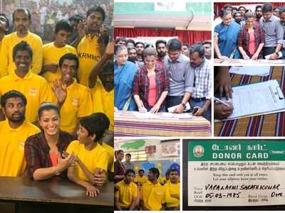 Varalaxmi Sarathkumar becomes an organ donor
