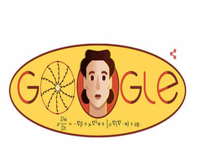 Google honours Olga Ladyzhenskaya's 97th birthday with a Doodle