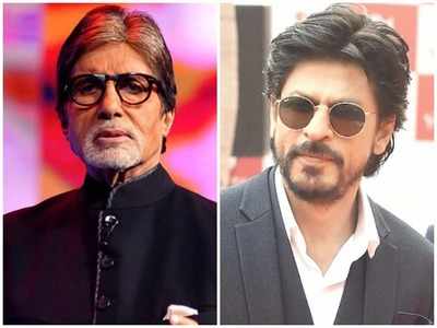 Amitabh Bachchan and Shah Rukh Khan offer a glimpse of their camaraderie