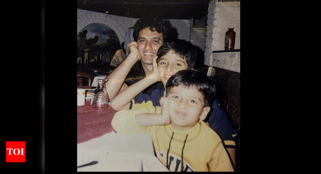 This throwback photo of Armaan Malik with brother Amaal Mallik and dad ...