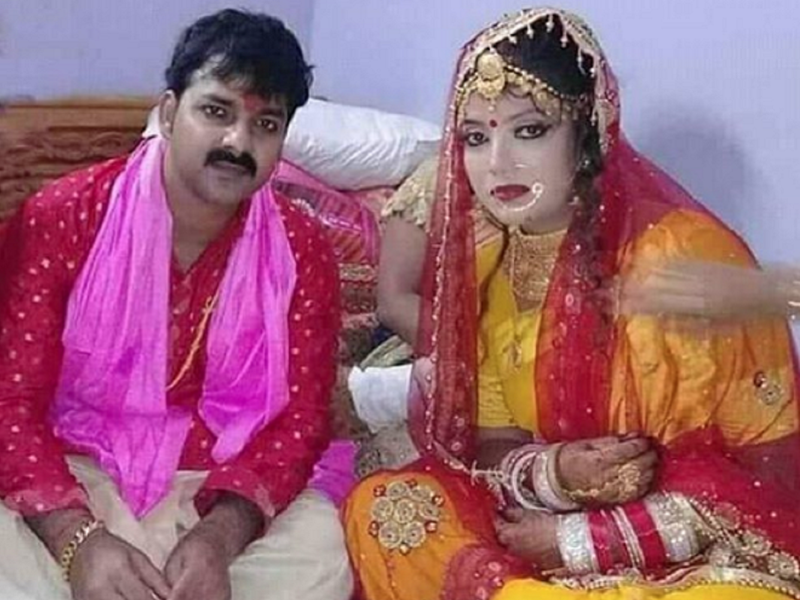 Photo: Pawan Singh And Wife Jyoti Celebrate A Year Of Marital Bliss ...