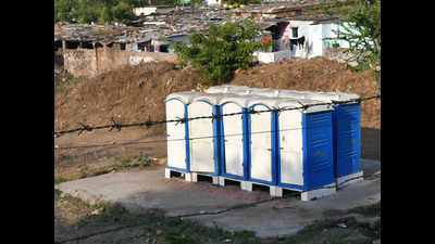 Modular toilets in several city areas still raise a stink