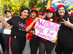 International Women's Day: Mumbaikar participate in the 'Run 4 Niine' event