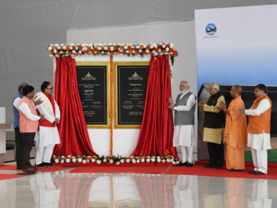 PM Modi inaugurates civil enclave at Hindon airport