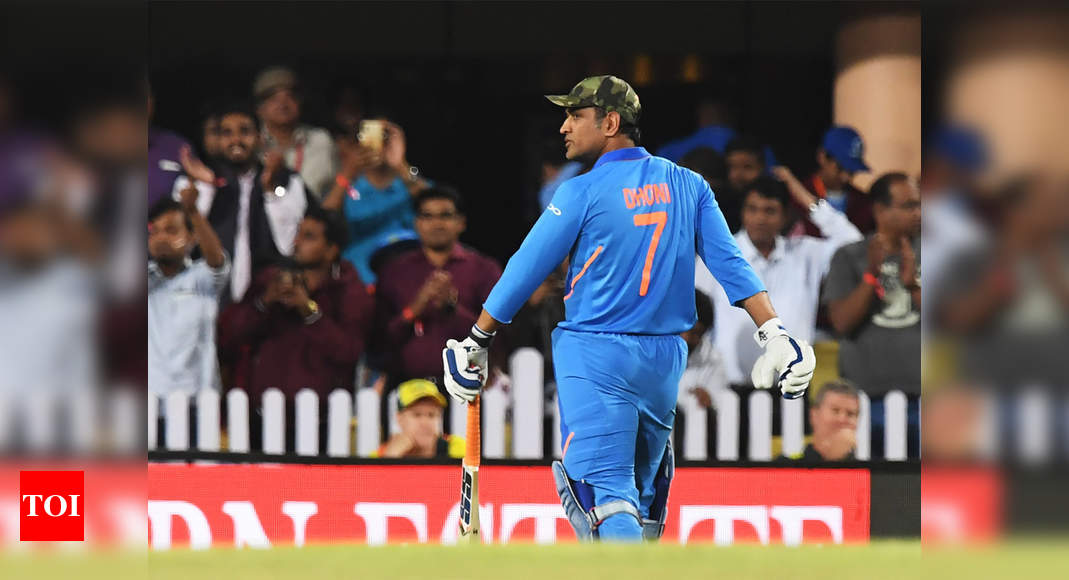 India vs Australia: MS Dhoni not to play last two ODIs ...