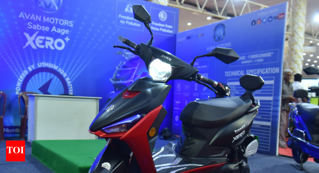 Trend E Avan Motors India unveils electric scooter Trend E Times of