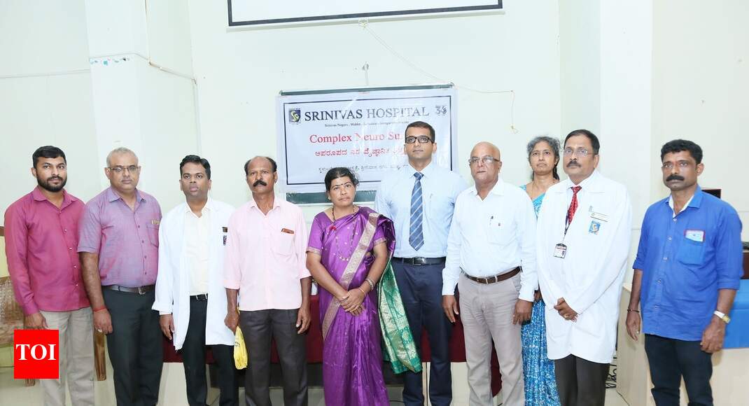 Complex neuro surgery performed at Srinivas Medical College Hosptial