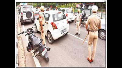 Traffic violations up as Mohali battles shortage of cops