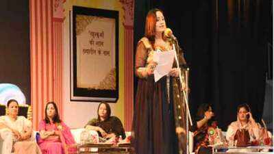 Women poets' mushaira organised on Women's Day in Jaipur