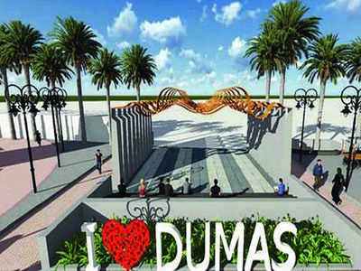 Surat: Dumas beach to sport new look by June | Surat News - Times of India