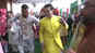 Hardik Pandya shakes a leg with Karan Johar at Akash Ambani's wedding