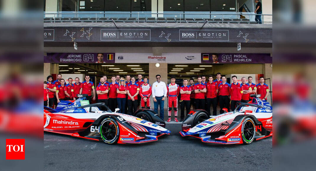 Formula E helps us fuel our ambition of electric mobility: Mahindra ...