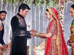 Sayyeshaa Saigal and Arya’s wedding pictures