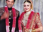 Sayyeshaa Saigal and Arya’s wedding pictures