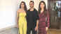 'Junglee' actors Vidyut Jammwal, Pooja Sawant and Asha Bhat pose for shutterbugs